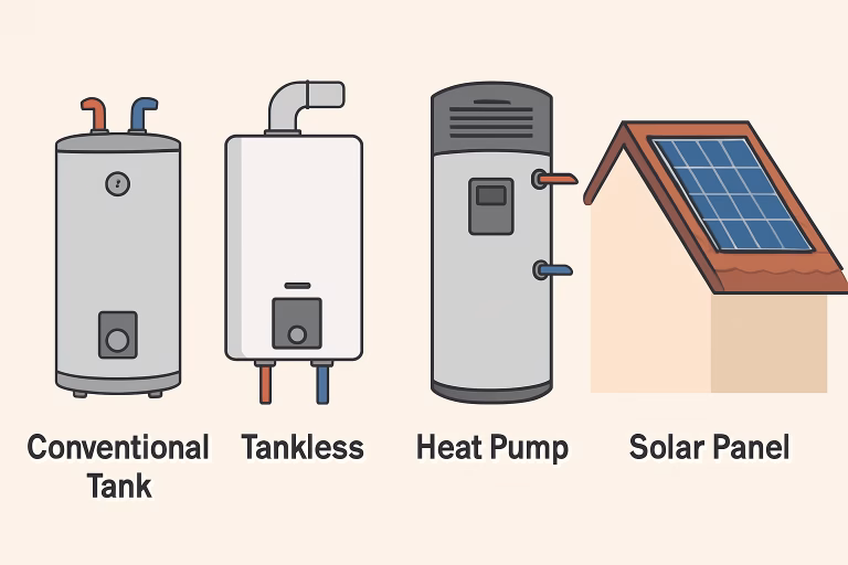 Types of Water Heaters